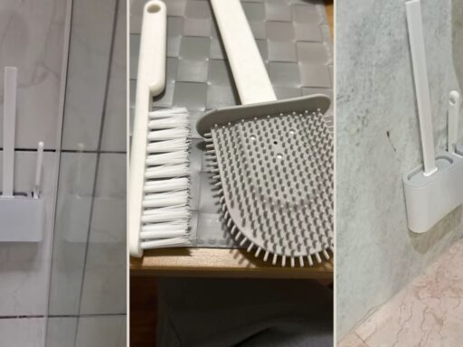 This Silicone Toilet Brush Actually Changed How I Clean My Bathroom