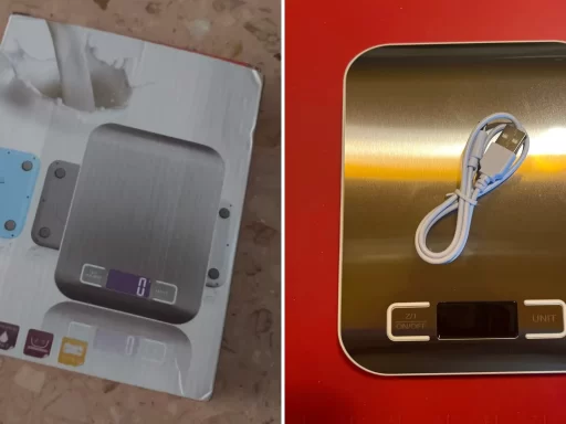 stainless steel electronic kitchen scale for baking