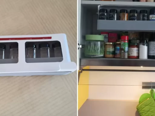 under shelf spice organizer for small kitchen spaces