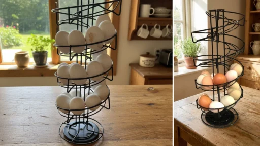 egg rack for kitchen organization reviews