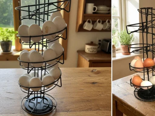 egg rack for kitchen organization reviews