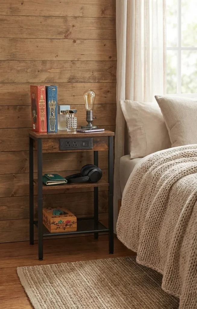 hoobro-nightstand-charging-station-compact-design-small-space